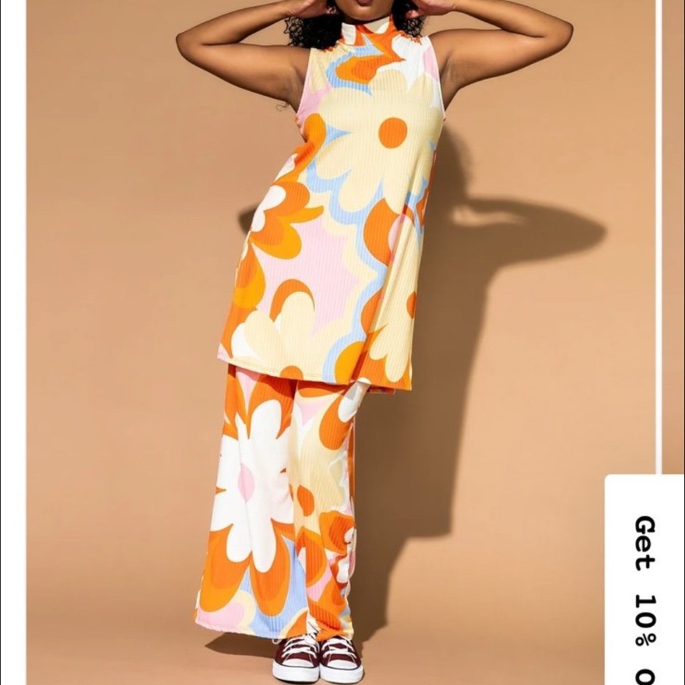 Dressed in LALA Colorful Floral Maxi Skirt